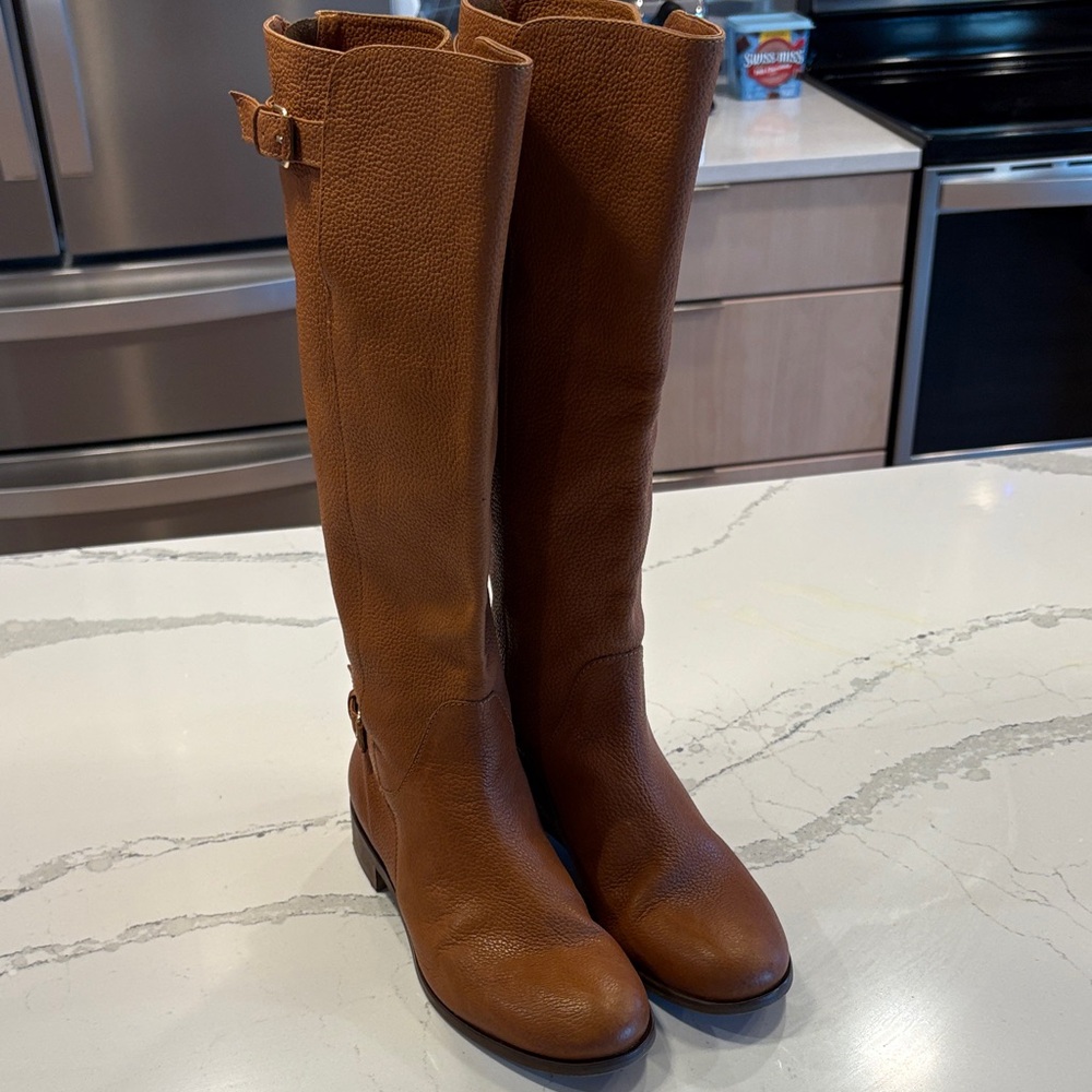 J. Crew Women's Tall Over-the-Knee Riding Boots in Brown